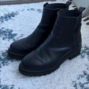 Steve Madden Leather Ankle Boots